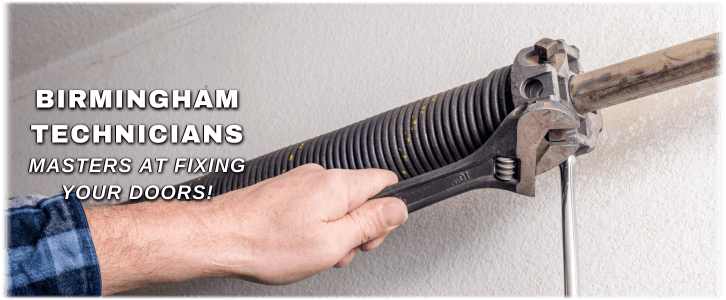 Broken Garage Door Spring Birmingham